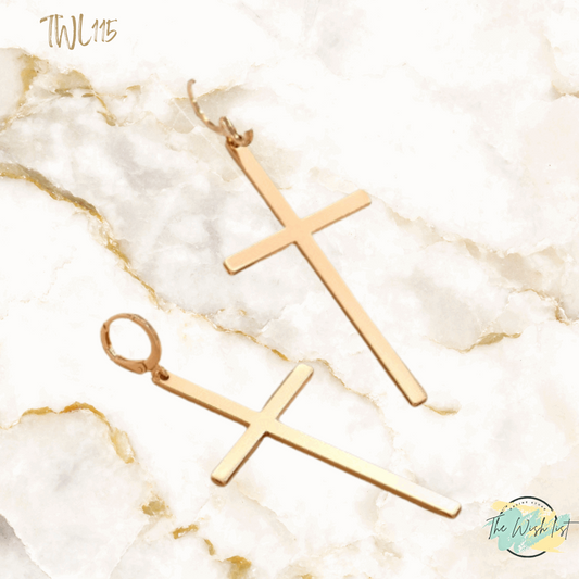 Cross Drop Earrings For Women