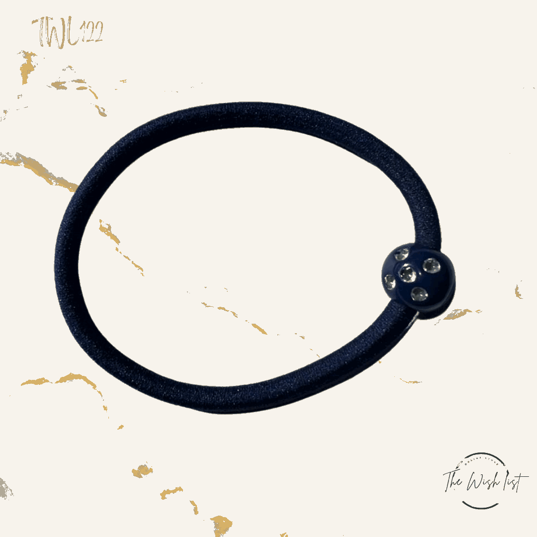 3 Pce Faux Pearl decor Hair Tie