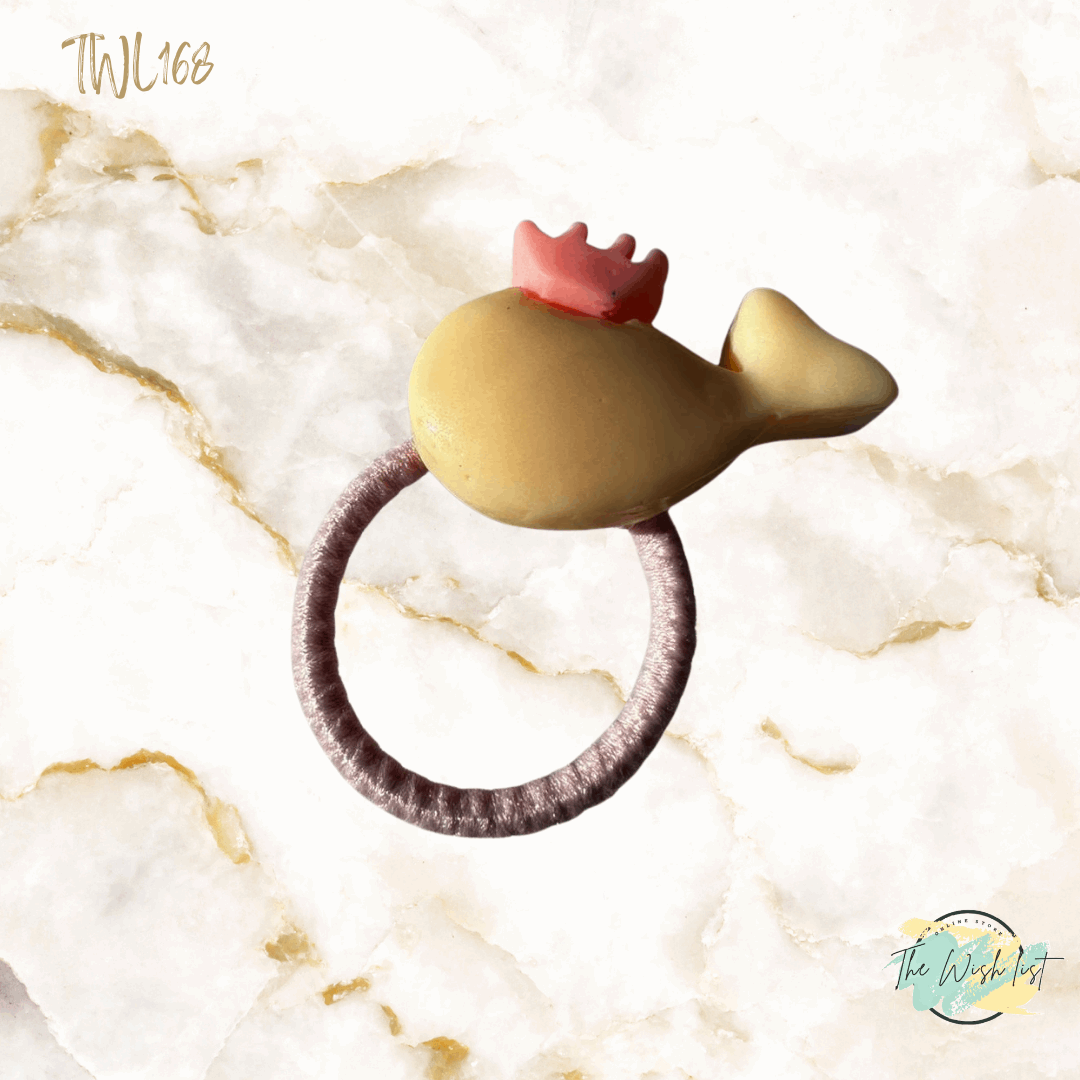 Character Hair Tie sets of 2 Pairs For Girls