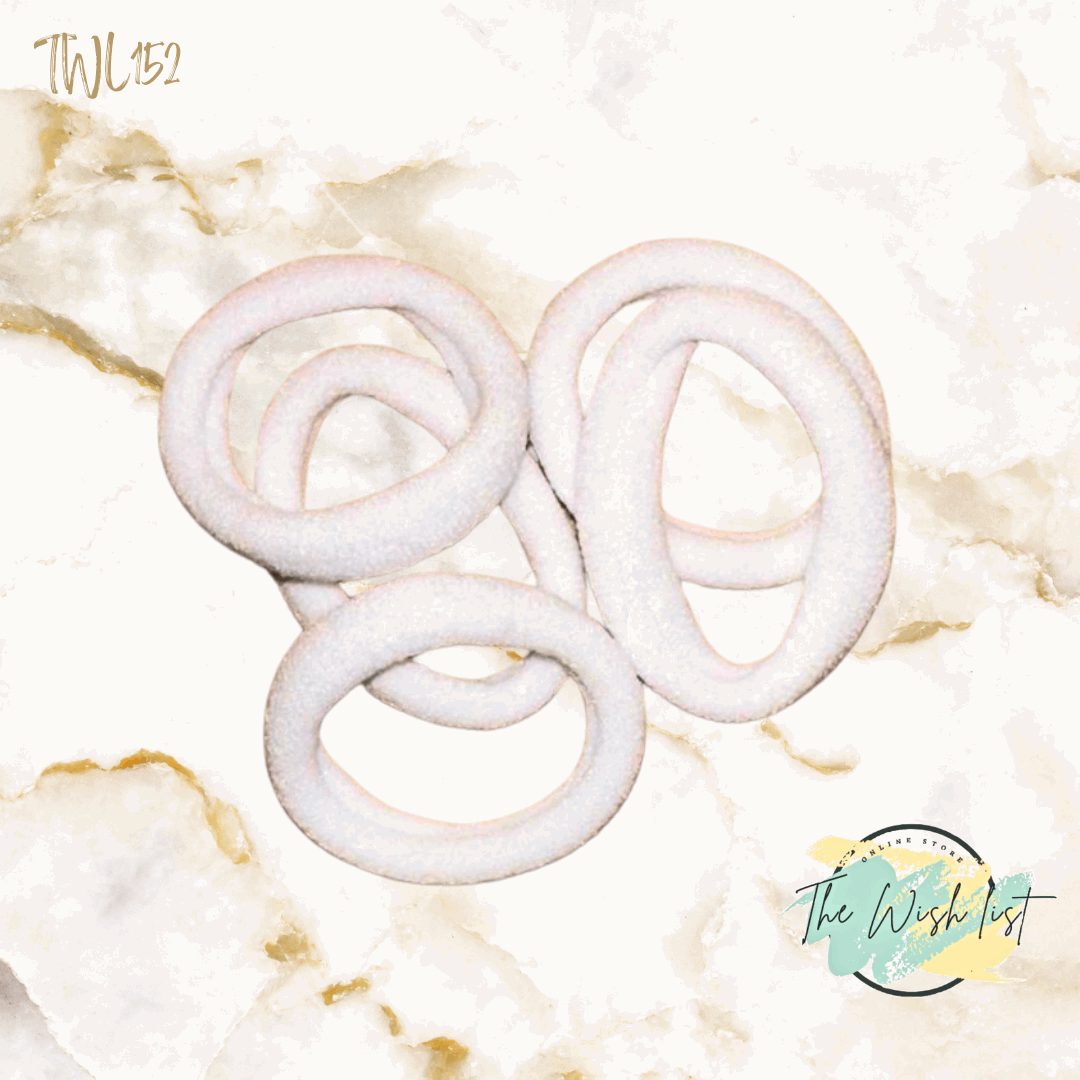 Casual hair tie and Flower hair clip set for girls