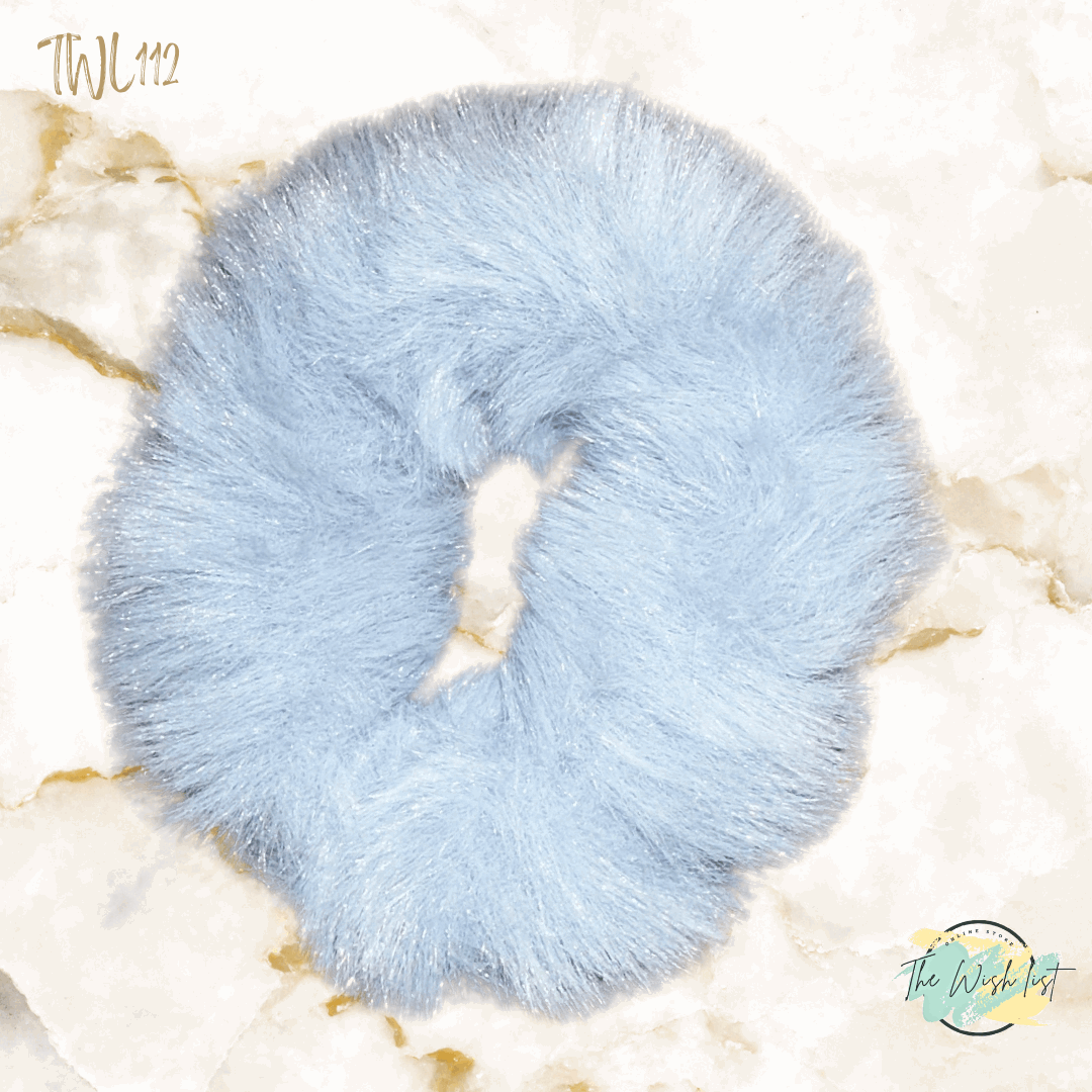 Colorful Plush Hair Tie, Elastic Hair Bands