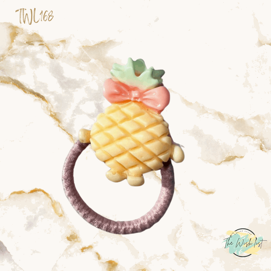 Character Hair Tie sets of 2 Pairs For Girls