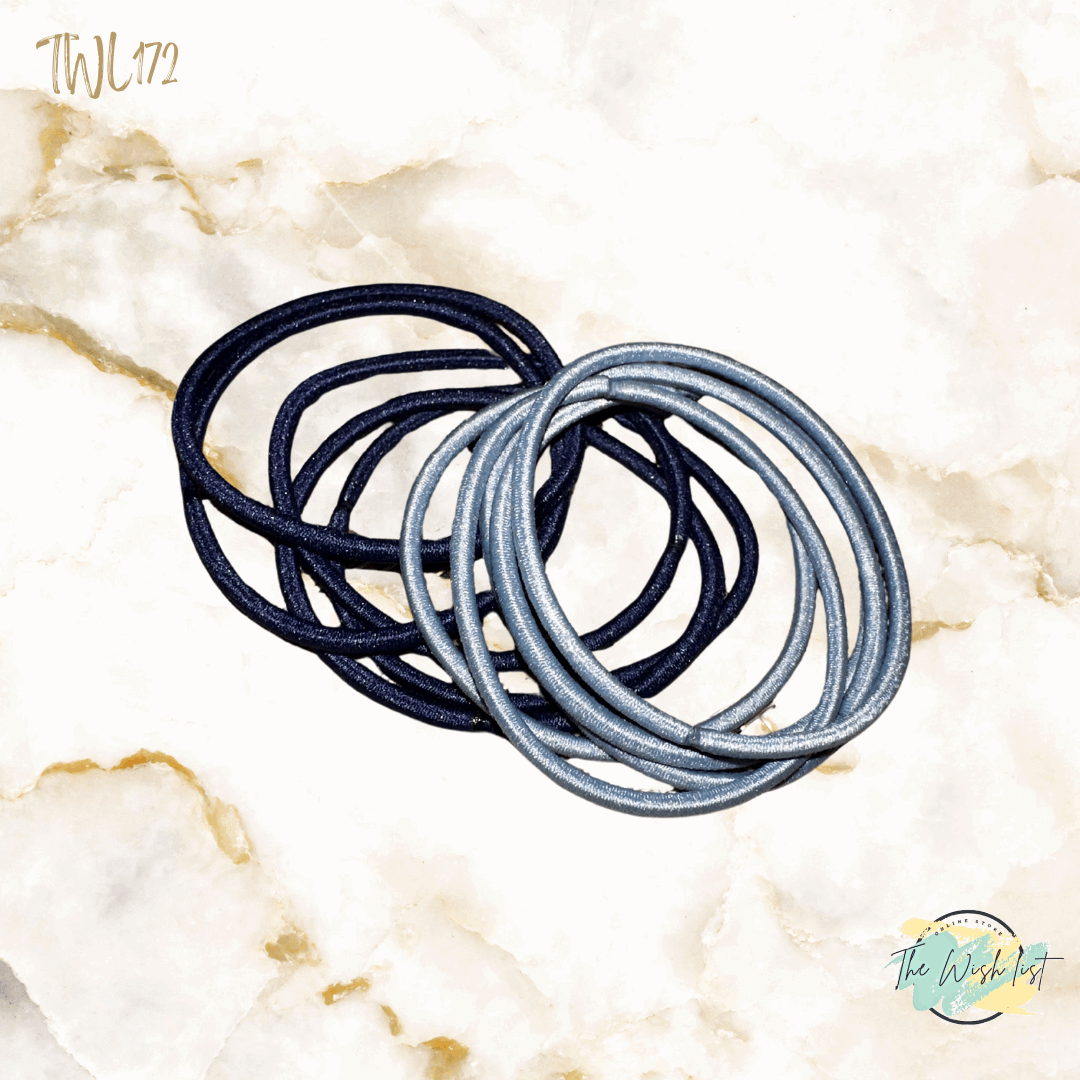 Solid Hair tie for Women, Elastic Hair Tie, No Damage- Assorted Colors