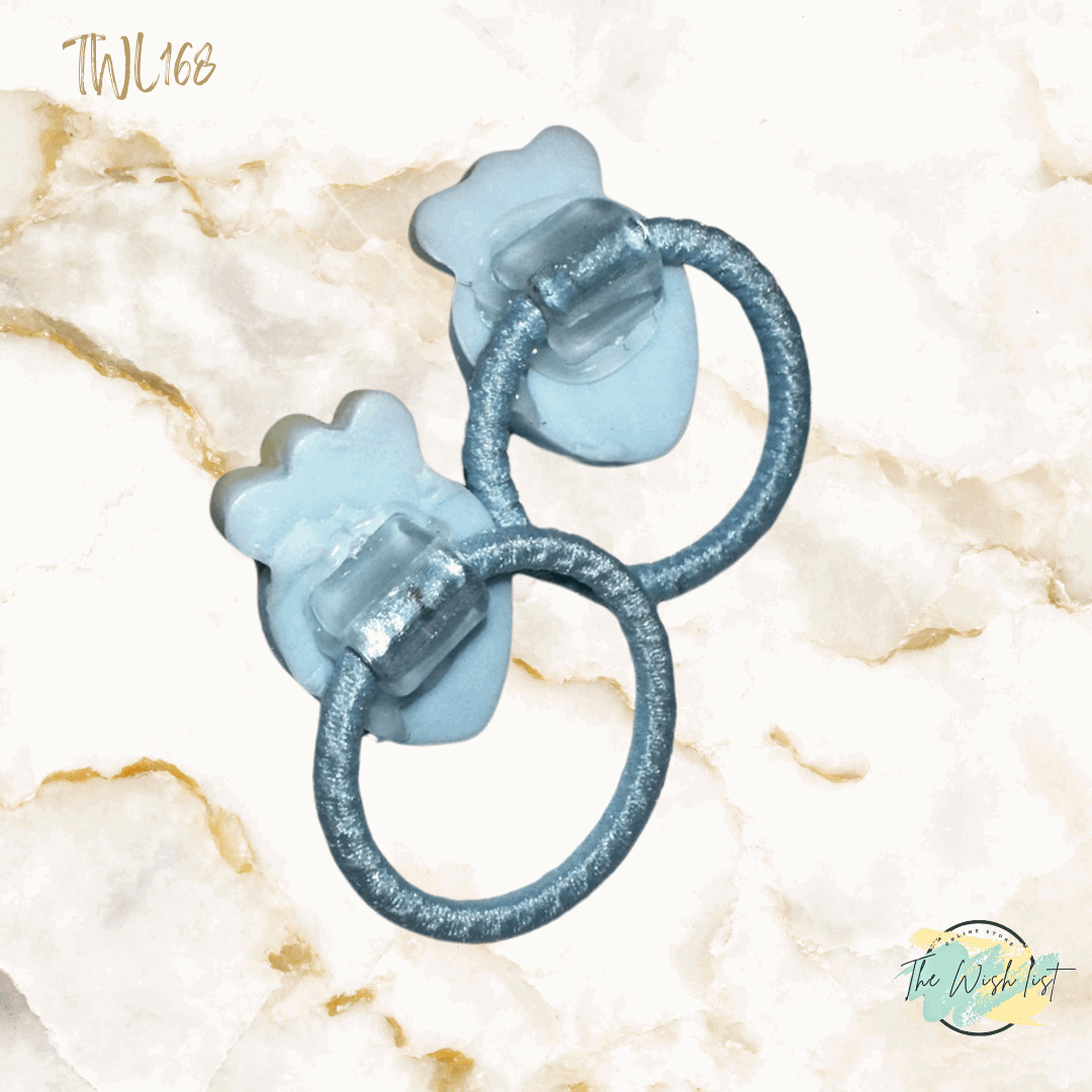 Character Hair Tie sets of 2 Pairs For Girls