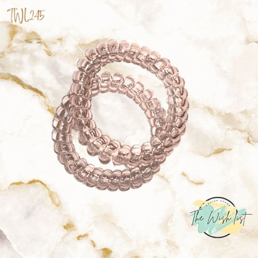 Pattern Coil Wire hair tie