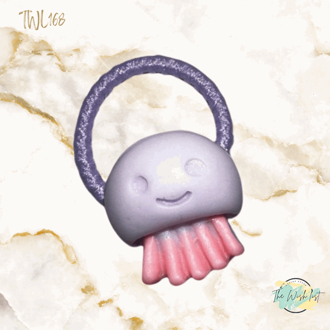 Character Hair Tie sets of 2 Pairs For Girls