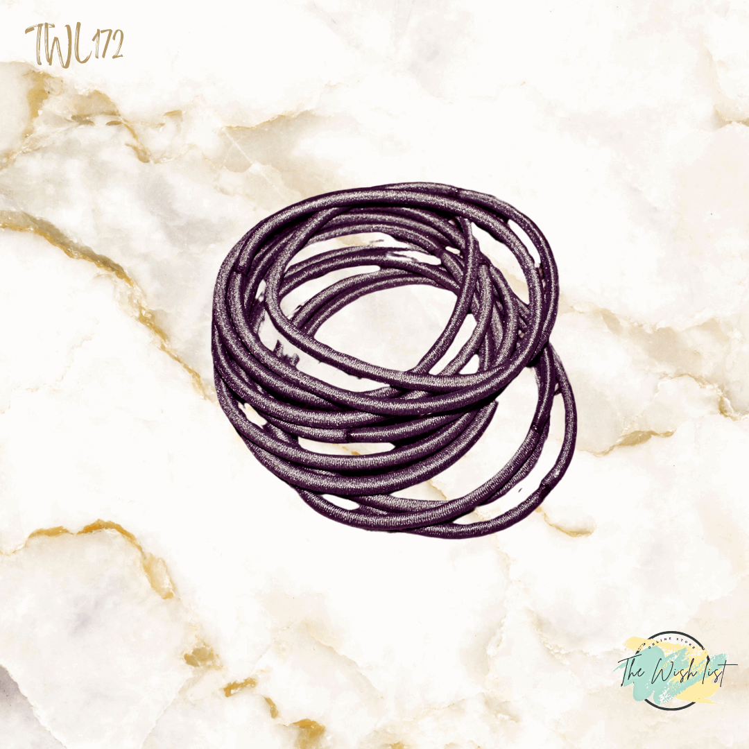Solid Hair tie for Women, Elastic Hair Tie, No Damage- Assorted Colors