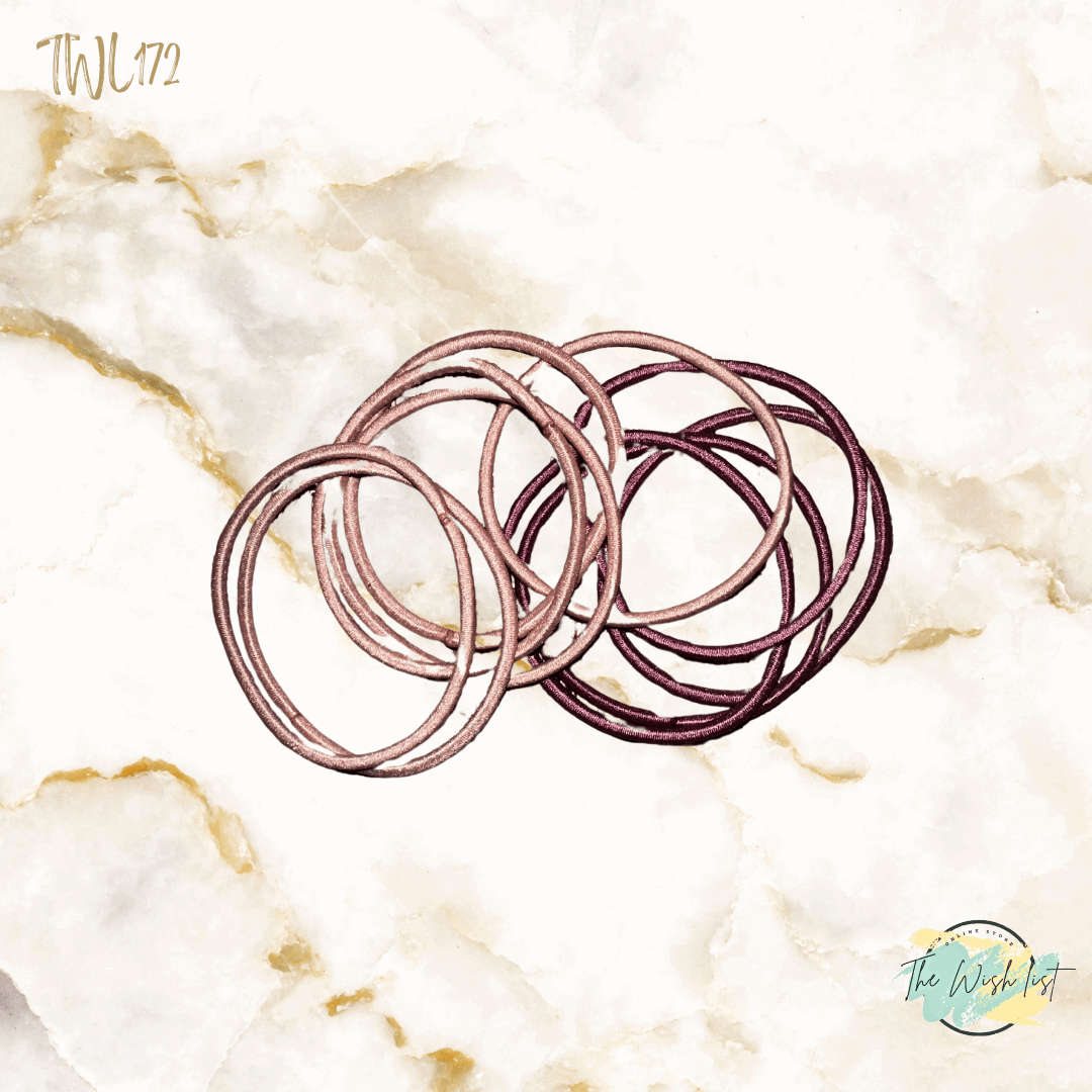 Solid Hair tie for Women, Elastic Hair Tie, No Damage- Assorted Colors
