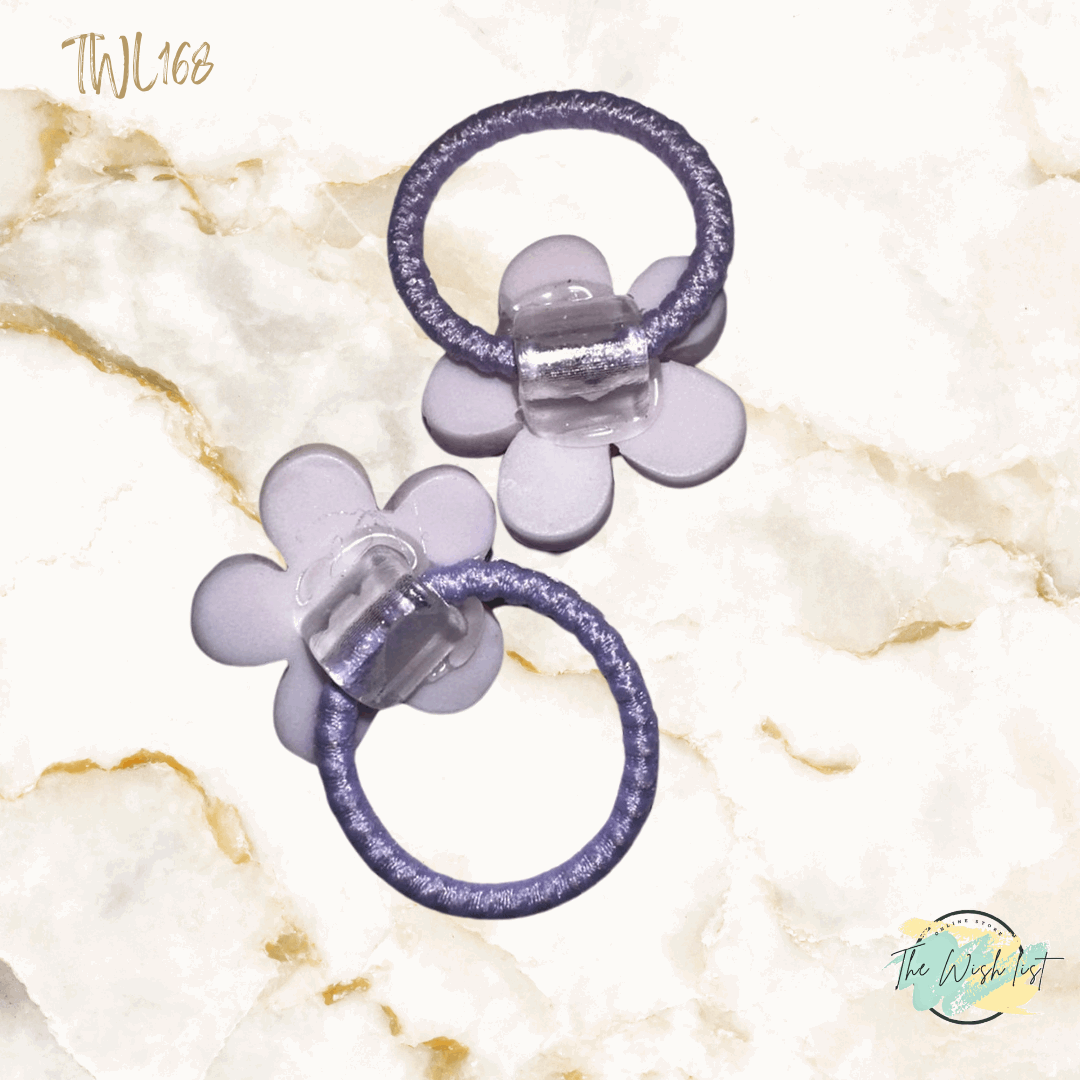 Character Hair Tie sets of 2 Pairs For Girls