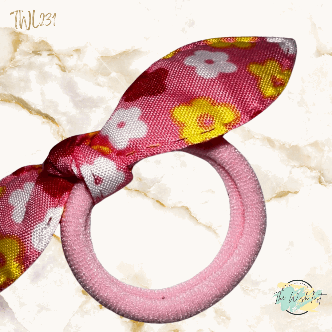 2Pce/ 3Pce Cute Rabbit Ears Hair tie