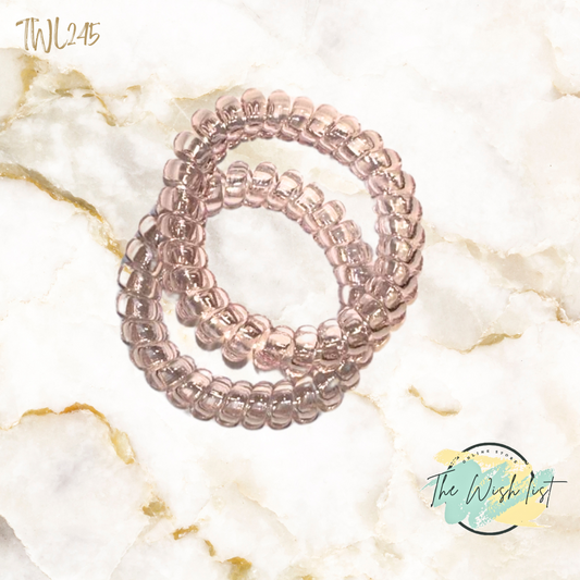Pattern Coil Wire hair tie