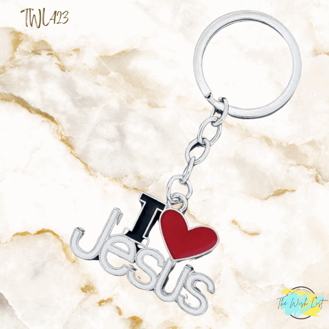 I love Jesus Keyring/ Wallet accessory