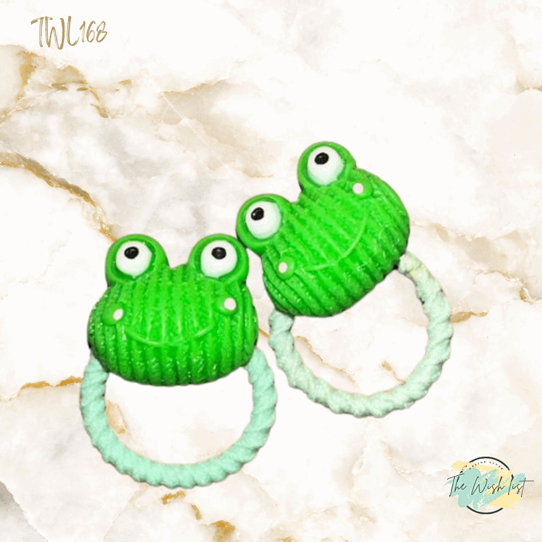 Character Hair Tie sets of 2 Pairs For Girls