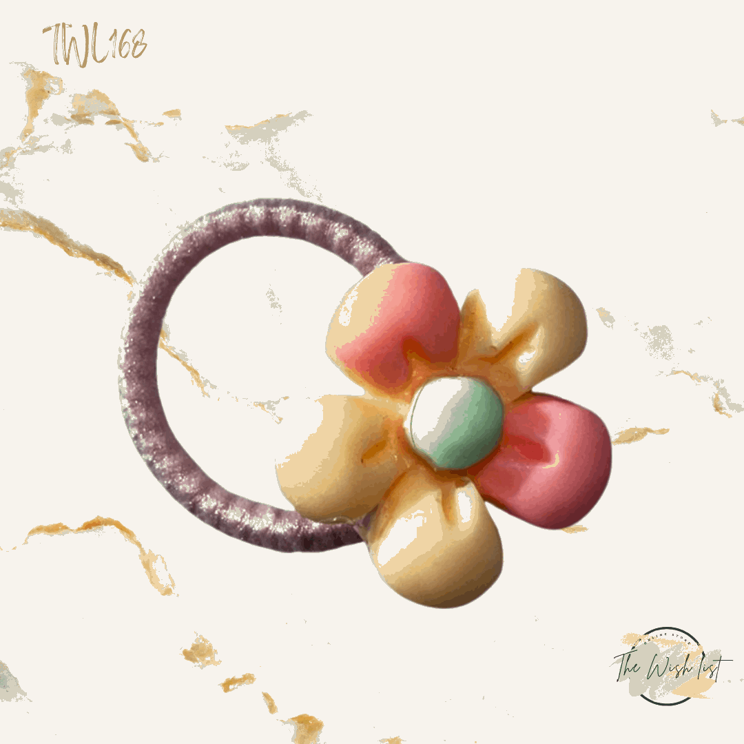 Character Hair Tie sets of 2 Pairs For Girls
