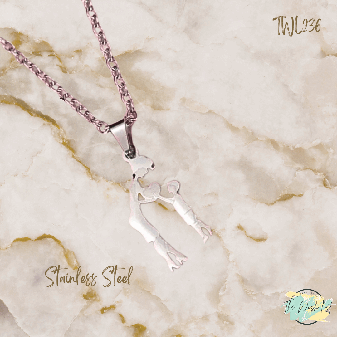 Assorted Mother & Children pendants/ Necklace - Stainless Steel