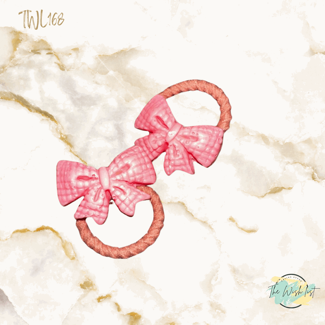 Character Hair Tie sets of 2 Pairs For Girls