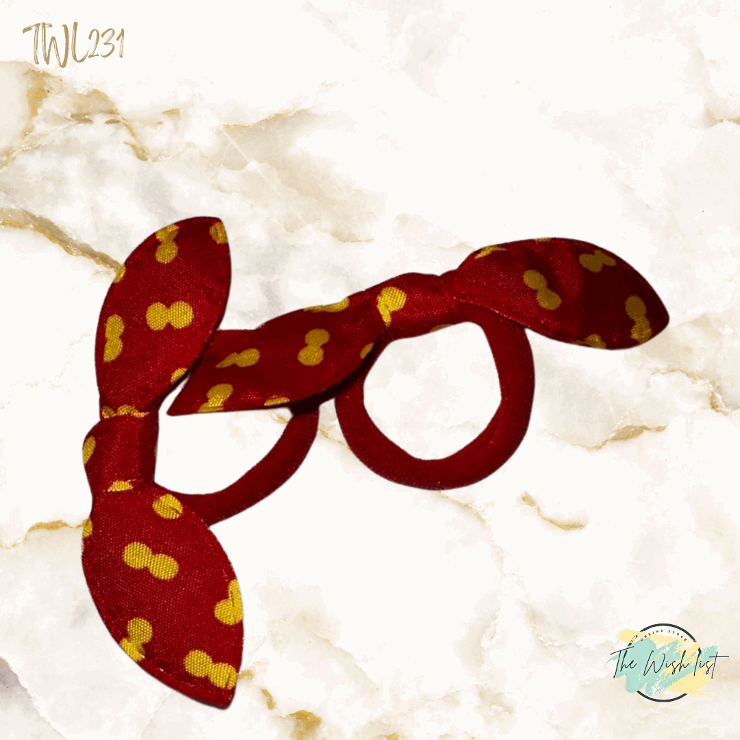 2Pce/ 3Pce Cute Rabbit Ears Hair tie