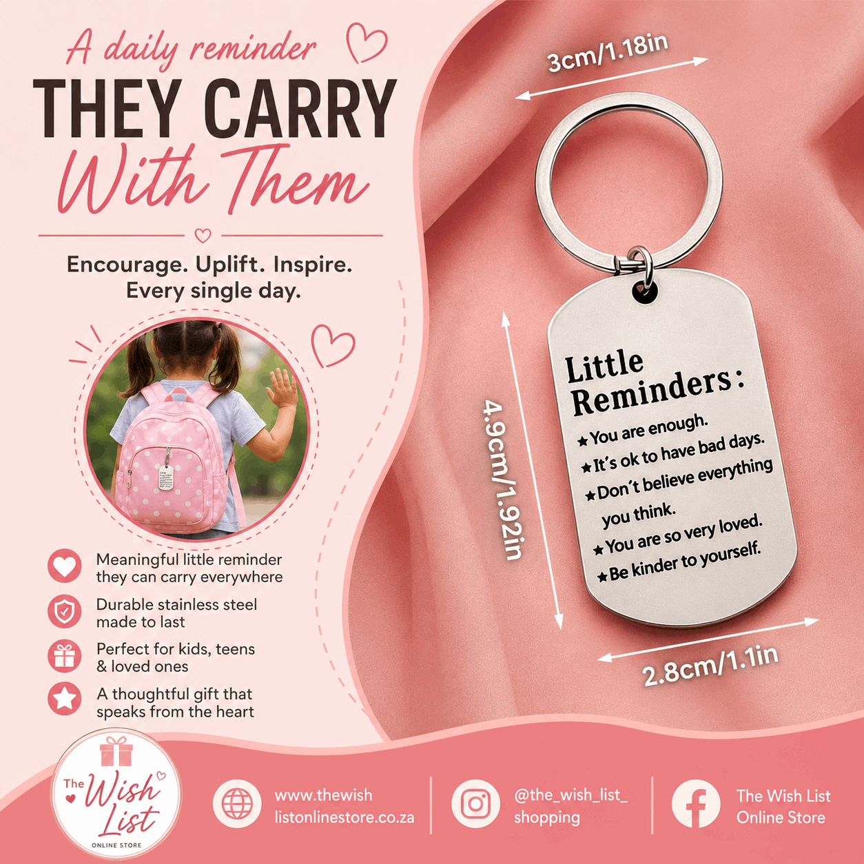 Little Reminders Keyring